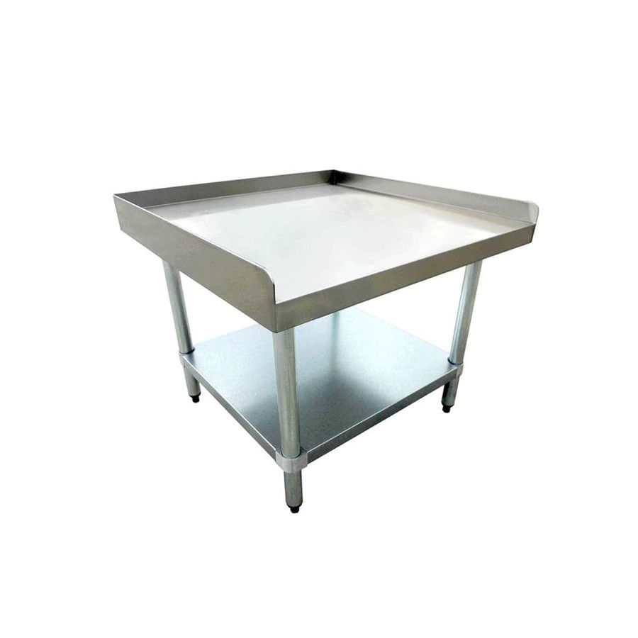 16 Gauge 430 Stainless Steel Equipment Stand 30"X30" 2