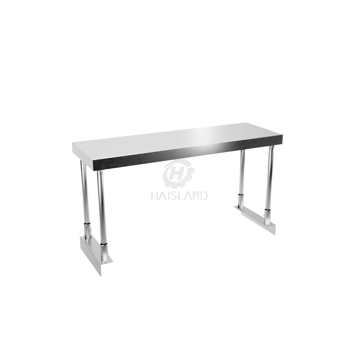 Stainless Steel Single Deck Overshelf 12"X36"