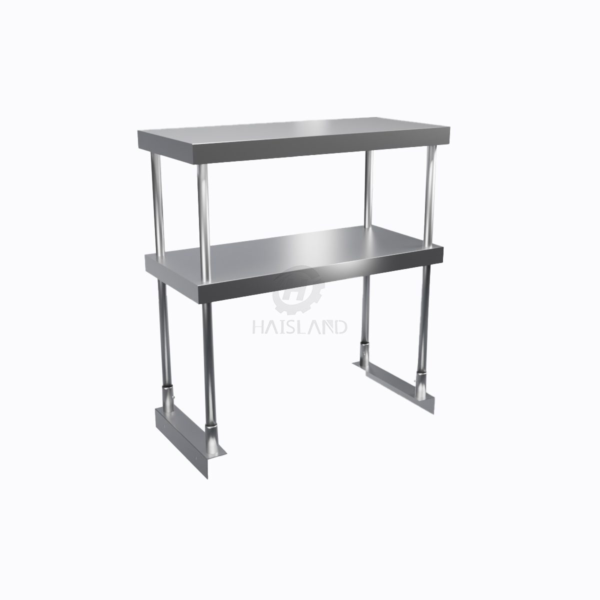 Stainless Steel double Deck Overshelf 18"X30"