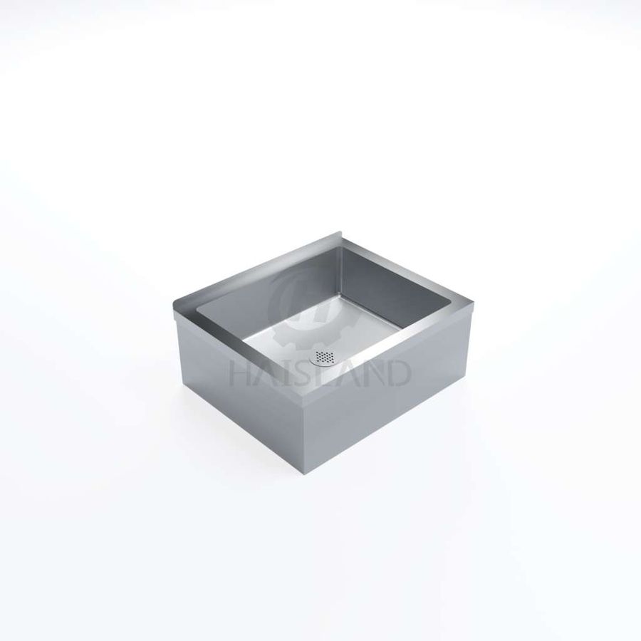 Floor Mop Sink 304SS 16 Gauge Stainless Steel 25"x21"x10"