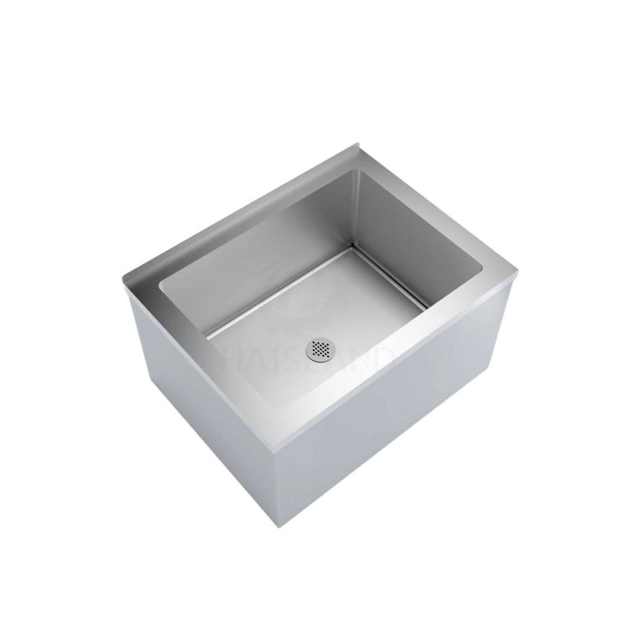 Floor Mop Sink 304SS 16 Gauge Stainless Steel 33"x25"x16"