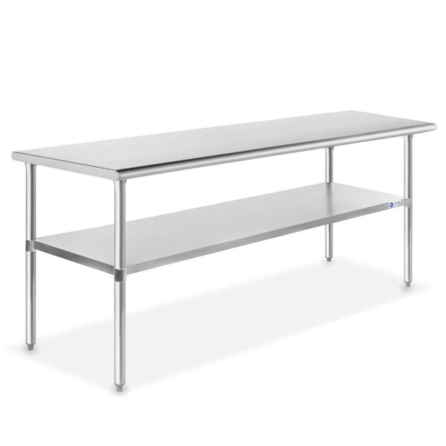 Stainless Steel Work Table 30"x72" with Left Sink 2