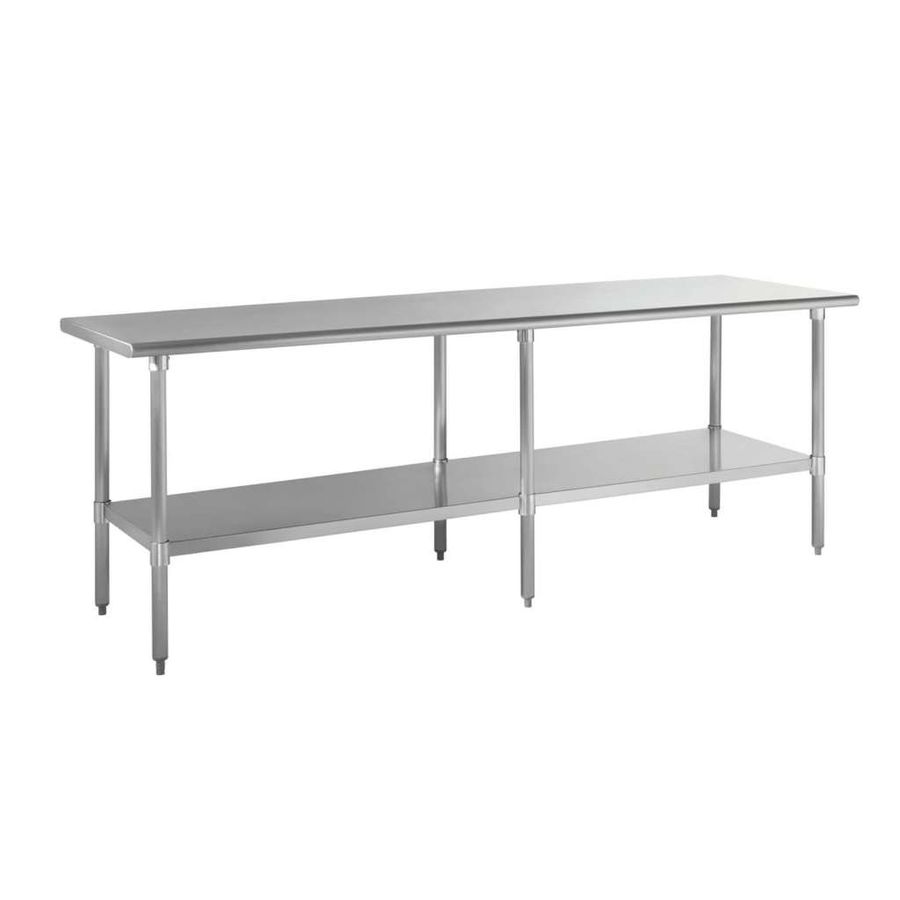304 Stainless Steel 18 Gauge Work Table 30"X84" 5